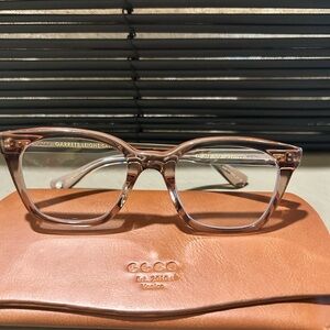 New! Garrett Leight El Rey optical glasses in Desert Rose (discontinued color)